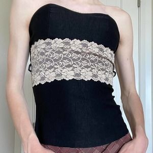 Vintage black and tan